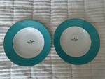2 Kate Spade Lenox Rutherford Circle Turquoise Pasta Soup Bowl 9 3/8 New. Fixed Price $45.00.