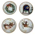 Williams Sonoma Twas The Night Before Christmas 5.5" Dipping Bowls Set Of 4. Fixed Price $68.88.