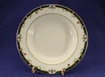 Mikasa Spring Lyric L3107 Soup Bowl Fine China Pink Flowers Blue Band Vintage. Fixed Price $16.85.