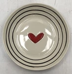 Heartful Home And Black Polk Dot Serving Bowl - New With Tags. Fixed Price $54.50.