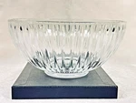 Mint - Large Marquis By Waterford Bezel 10" Ribbed Bowl Czech Republic #154431. Fixed Price $60.00.