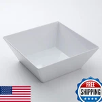 American Metalcraft MELSQ117 12 Square Bowl - Melamine White 208 Oz Endurance. Fixed Price $389.98.