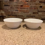 Dowan White 7 Round Salad Pasta Vegetable Bowls Set Of 2. Fixed Price $21.99.