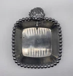 Mud Pie Pewter Trinket Dish Napkin Holder 2009. Fixed Price $10.00.
