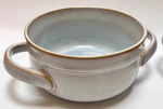 Two Dash Of That Essentials Ceramic Bowls W/ Handles Light Blue 3X8X5 Holds 31OZ. Fixed Price $18.95.