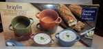 Mikasa Braylin Set Of 6 Stackable. Stoneware Bowls Multicolor. Fixed Price $36.00.