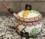 Temp-tations 16 Oz Acorns Leaves Harvest Soup Mini Serving Bowl Lid Spoon 4. Fixed Price $24.95.