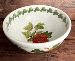 Portmeirion Pomona 7" Salad Serving Bowl Made England Red Current. Fixed Price $37.46.