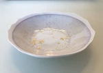 Jars France Plume Sky Gray With Gold Flecks Nacre Soup Bowl - 20CM Replacement. Fixed Price $24.00.