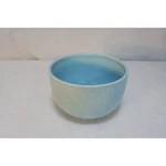 Ciroa Microwaveme Lt Blue Serving Candy Bowl White Raised Geometric Pattern Rare. Fixed Price $39.95.