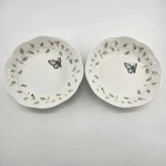 (2) Lenox Butterfly Meadow Pasta Bowl 9" 6083885 New. Fixed Price $39.99.