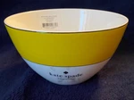 New Kate Spade Lenox Bowl Rutherford Circle Yellow Soup/cereal Nwt. Fixed Price $29.99.