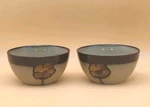 Pfaltzgraff Painted Poppies Cereal Soup 6 Bowl Brown And Tan Set Of 2. Fixed Price $15.98.