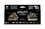 Vallejo Model Color Utility Paint Set Wwii Historic Military Shades. Fixed Price $30.99.