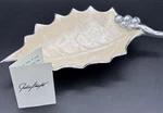 Julia Knight Snow W/ Berries Holly Sprig 10 Inch Christmas Bowl New Box. Fixed Price $72.00.