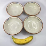 4 Cereal Bowls Noritake Raindance 3/8 Japan 8675 Lot Stoneware Santa Fe. Fixed Price $49.99.