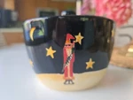 Certified International Midnight Santa Ceramic Bowl With Lid - & Stars. Fixed Price $15.99.