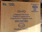 Dart 12EL Oz. Cappuccino Dome Sipper Lids - Wht (1000/CARTON) New. T2. Fixed Price $55.00.