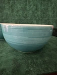 Graydon Hall Turquoise Swirl Cereal/soup Bowl Fair Condition 5.5 Across Vintage. Fixed Price $13.00.