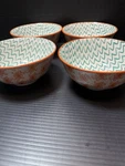 4 Dover & York Porcelain Cilio Fan Soup Bowls 6. Fixed Price $24.99.