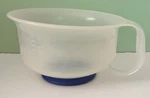 Tupperware Qt 12 Cup 3L Measure & Mix Batter Bowl 3582A Blue Anti-skid Base. Fixed Price $8.95.