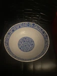 Squared Alaina Young Heritage 12 Serving Bowl Melamine Large Capacity. Fixed Price $25.00.