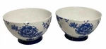 Set Of 2 Portobello By Inspire Blue Floral Soup Cereal Bowl PY19 Rare Htf. Fixed Price $72.50.