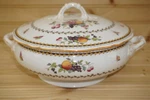 Spode Rockingham Y5194 Round Covered Vegetable Serving Bowl, 9" (G2). Fixed Price $88.88.