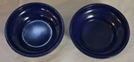 Vintage Carlisle Cobalt Blue Melamine Salsa Bowls Set Of 2 5 Oz Usa. Fixed Price $13.99.