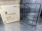 New Open Box Stock G.e.t. Black Stand For WB-1510 Baskets/holds 2. Fixed Price $49.32.