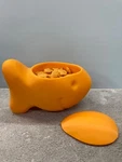 Gold Fish Bowl Snacks Popcorn Fruit Travel Party Dishes. Fixed Price $16.88.