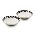 Mackenzie-childs Courtly Check Everyday Pinch Bowls, Set Of 2. Fixed Price $49.99.