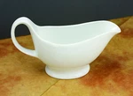 Omniware White Porcelain Ceramic Gravy / Sauce Boat ( 12 Oz Size ) - New. Fixed Price $9.95.