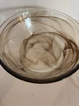 Kosta Boda Mine Brown Swirl 10" Bowl. Fixed Price $34.30.