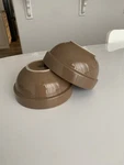 Stax Living 2 Soup Cereal Bowls Modern Mcm Minimalist Cocoa Brown. Fixed Price $18.77.