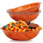 6 Pack Wooden Salad - 8"W X 2"H Set For Pasta, Fruit,. Fixed Price $27.11.