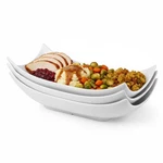 Lauchuh Serving Platters, Porcelain Decorative Bowl White Dishes For Ent. Fixed Price $55.77.