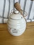Mud Pie Honey Pot Serving Set, 4X3, White. Fixed Price $14.00.