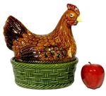 Vintage Jay Willfred Andrea By Sadek Chicken Hen Bowl. Fixed Price $74.99.