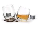 Sagaform Set Of 2 Club Rocking Tumblers With Drink Stones New/ Open Box Unused. Fixed Price $19.99.