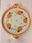 Temptations Ceramic Serving Platter- Pumpkin Patch Design. Fixed Price $24.05.