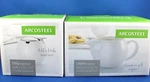 New Arcosteel Porcelain Sugar Bowl + Milk Jug Boxed Kitchen Essentials Coffee.... Fixed Price $23.24.
