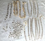 Lot Of 370 Round 3/8" Glass Crystal Prism Beads Chandelier Vintage 9.53 Mm. Fixed Price $47.20.