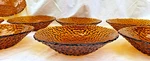 Artland Dapple Bowl Amber Glass 8 Available Choose How Many You Want. Fixed Price $15.00.