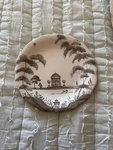 Juliska Country Estate Reading Pavilion Canap Plate Flint 6.5" Gray, New. Fixed Price $26.00.