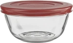 Anchor Hoing 91858 Glass Mixing Bowls With Lids, Cherry, 4 Quart. Fixed Price $29.33.