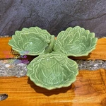 John Derian X Target Artichoke 3-SECTION Stoneware Serving Bowl Thanksgiving. Fixed Price $69.99.