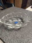 New Nature's Harvest Fruit Bowl/candy Dish By Studio Nova Grape Shaped. Glass. Fixed Price $10.00.