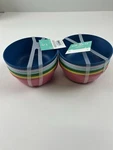 Pillowfort Two Packs Of 6 Each Dishwasher & Microwave Safe Bowls. Fixed Price $5.90.