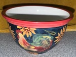 Rooster Certified International Individual Ice Cream Bowl Susan Winget Sunrise. Fixed Price $14.99.